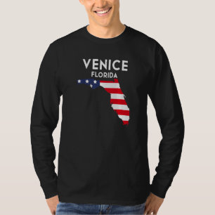 Camiseta Veneza Flórida EUA Estado América Viagem Floridian