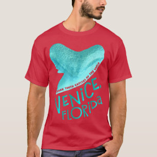 Camiseta Veneza, FlóridaShark Dente CapitalVacation Beach
