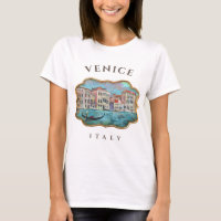 Veneza, Itália - Gondola Boat Traghetto