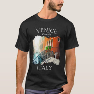 Camiseta Veneza Itália Lembrança Viagem Europeia Antiga Itá