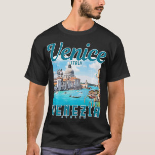 Camiseta Veneza Itália Veneza Vintage Souvenir