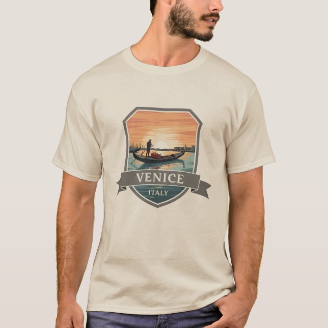 Camiseta Veneza Itália Viagem Souvenir (Frente)