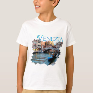 Camiseta Venezia, Itália: Ao longo do Canal
