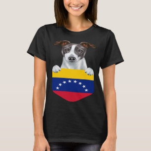 Camiseta Venezuela: Bandeira Do Cão De Greyhound Italiano N