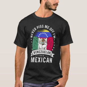 Camiseta Venezuela: Bandeira do México Cresce Orgulho Humor