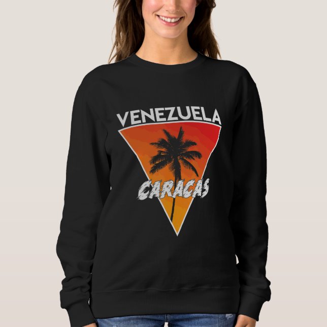 Camiseta Venezuela Com Cores Ensolaradas (Frente)