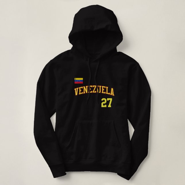 Camiseta Venezuela in Baseball or Beisbol Style for Venezue (Frente do Design)