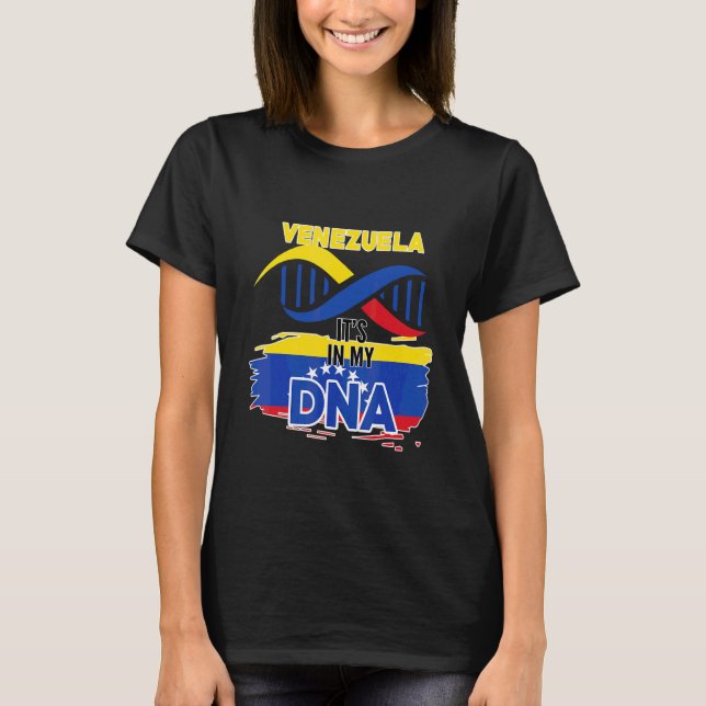 Camiseta Venezuela No Meu Sangue (Frente)