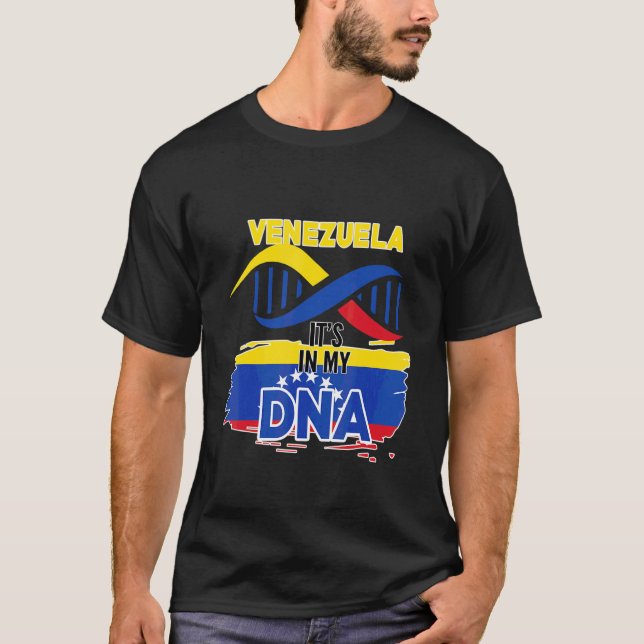 Camiseta Venezuela No Meu Sangue (Frente)