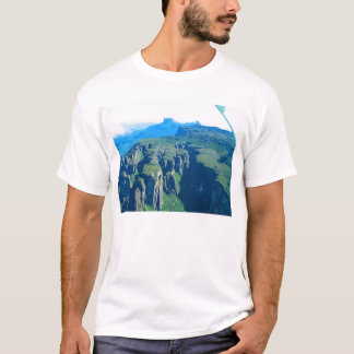Camiseta Venezuela Paisagem de Foto de Avião