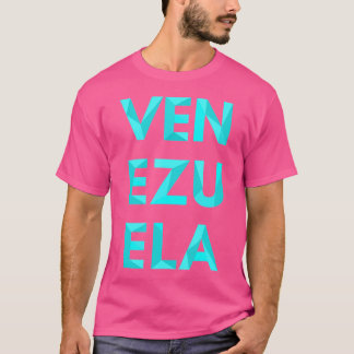 Camiseta Venezuela Shirt Novelty Origami Art Style Dom Tee