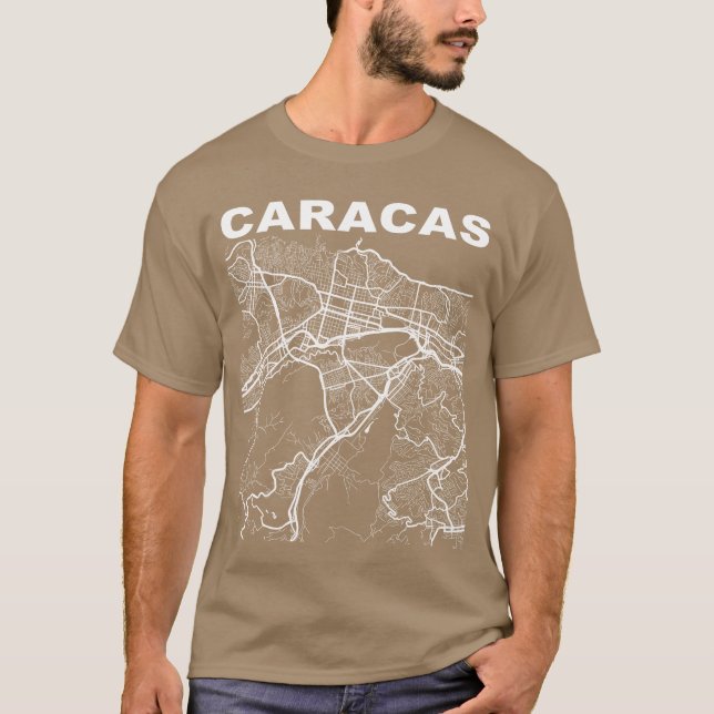 Camiseta Venezuela Souvenir Caracas City Street gift (Frente)