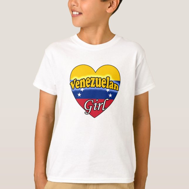 Camiseta Venezuelan Girl (Frente)