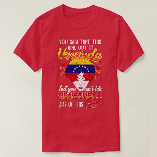 Camiseta Venezuelana (Frente do Design)