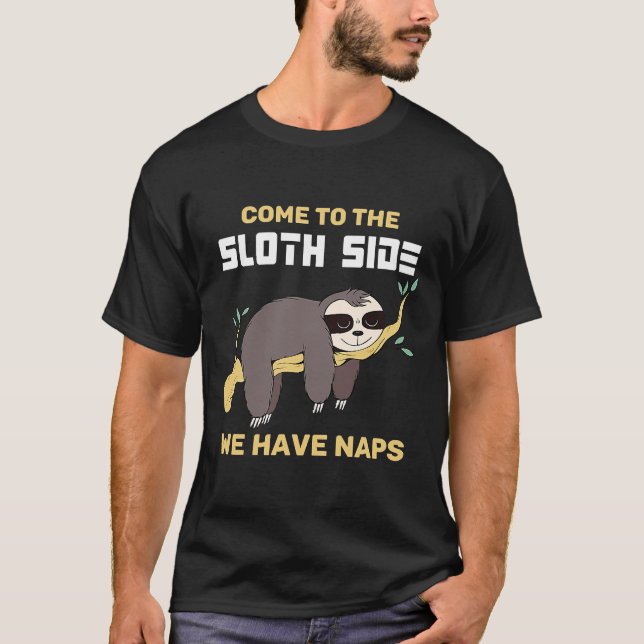 Camiseta Venha Ao Lado Da Lama Engraçado (Frente)