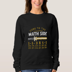 Camiseta Venha Ao Lado Da Matemática Temos Nerd De Geek De