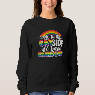 Camiseta Venha Ao Lado Do Gay Temos O Rainbows Lgbt Pride