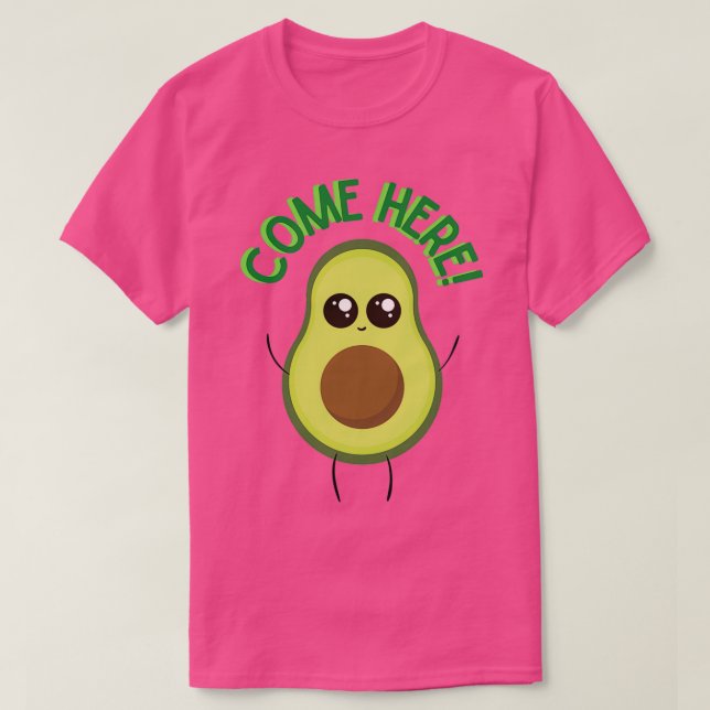 Camiseta Venha Aqui Avocado (Frente do Design)