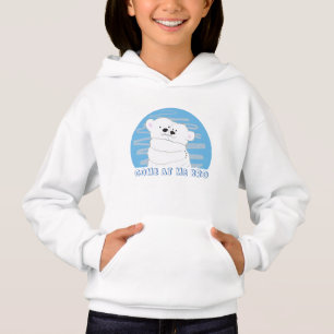 Camiseta Venha At Me Bro, Ursos Polares de Desenho Fofo se 