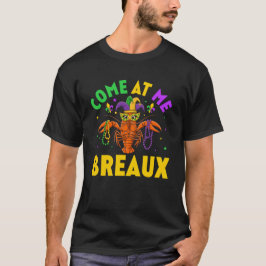 Camiseta Venha Atacar Me Breaux Contas de Lagostim Engraçad