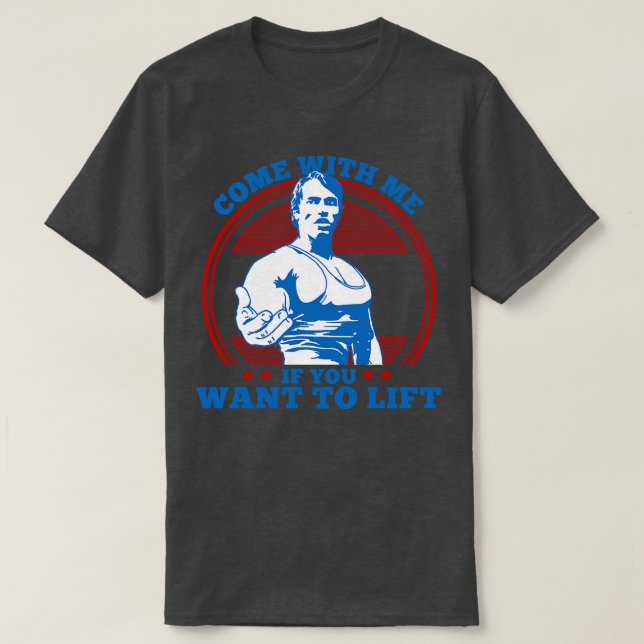 Camiseta Venha Comigo Se Quiser Levantar 11 (Frente do Design)