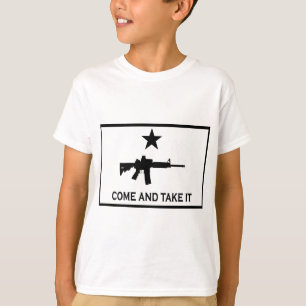 Camiseta Venha e tome AR-15