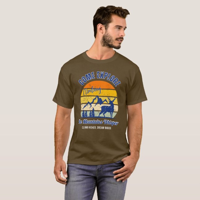 Camiseta Venha Explorar (Frente Completa)