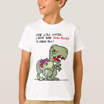 Venha irmãzinha, eu tenho alguns truques de dinoss
