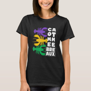 Camiseta Venha Para Mim, Breaux Louisiana Crawfish