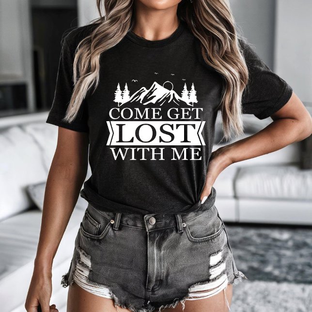 Camiseta Venha se perder comigo (Criador carregado)