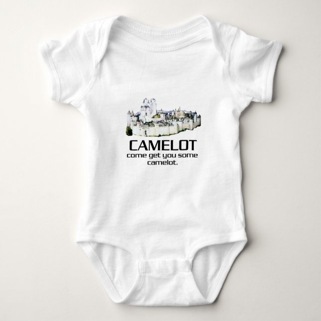 Camiseta Venha Trazer Um Camelot. (Frente)