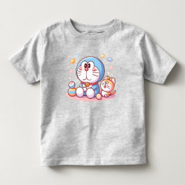 Camiseta Venha Venha Gato E Doraemon