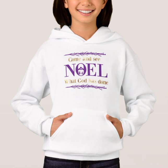 Camiseta Venha ver que deus fez o Natal de Noel (Frente)
