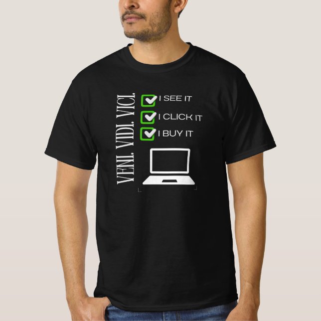 Camiseta Veni Vidi Vici (Frente)