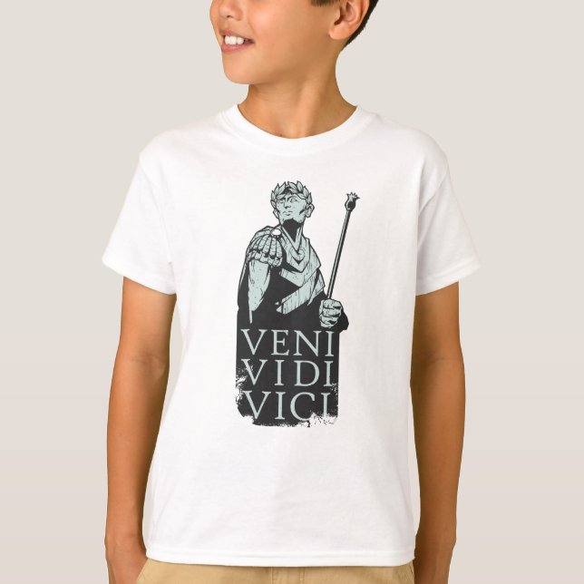 Camiseta Veni Vidi Vici Julius Caesar Roman (Frente)