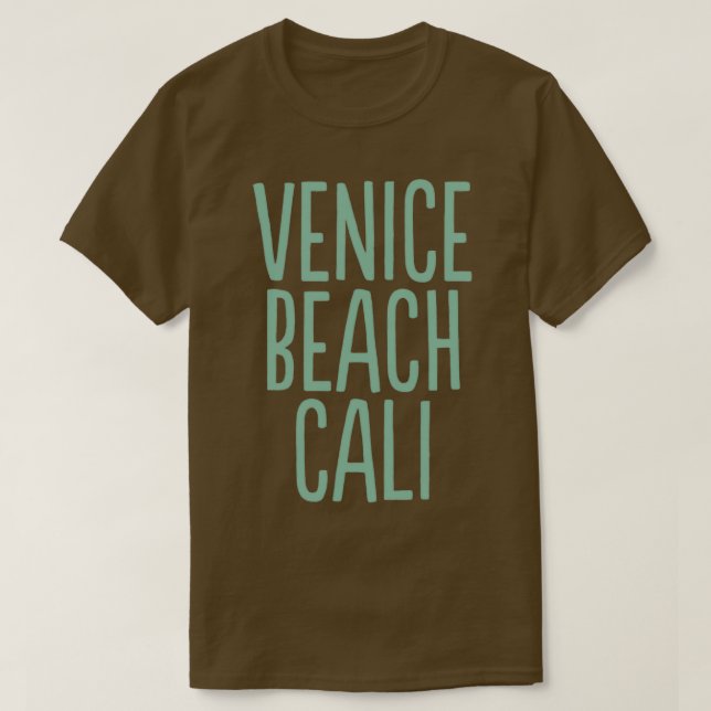 Camiseta Venice Beach California T (Frente do Design)