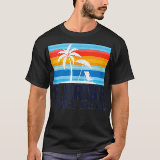 Camiseta Venice Beach Flórida Umbrella Beach Cadeira Venice