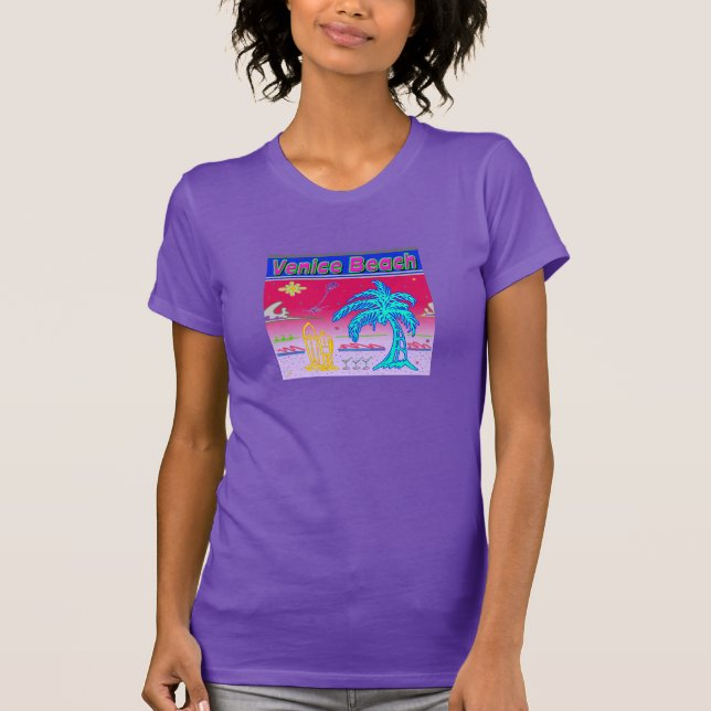 Camiseta "Venice Beach" Surfer Shirt (Frente)
