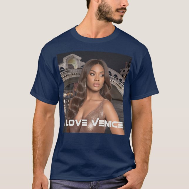 CAMISETA VENICE - I LOVE VENICE (Frente)