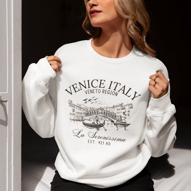 Camiseta Venice Italy Old Landscape (Criador carregado)