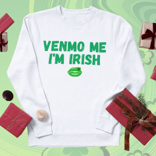 Camiseta "Venmo Me Sou Irlandês" Bebê Tee - Rua Engraçada.