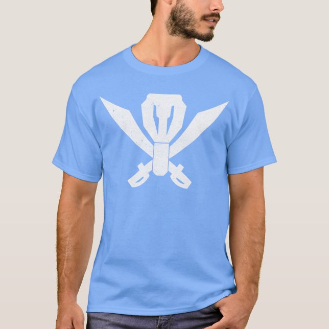 Camiseta Venom Pirate Mark retro (Frente)