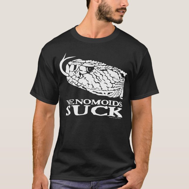 Camiseta Venomoids suga o cascavel (Frente)