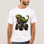 Camiseta Venomous Viper Monster Truck<br><div class="desc">Bring the strike of the wild to monster truck power with this venomous viper monster truck design! Featuring a fierce snake combined with a massive off-road truck and oversized tires.</div>