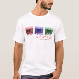 Camiseta *VENT* no T dos homens da cidade RBG