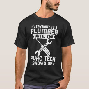 Camiseta Ventilação Tech Expert Hvac Tech Mens Hvac Techni