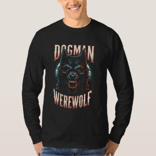Camiseta Ventilador Criptozoológico Criptid Dogman Werewolf