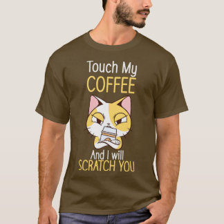 Camiseta Ventilador De Café De Gato De Café