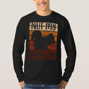 Camiseta Ventilador de Esquilo Dizendo Meu Problema