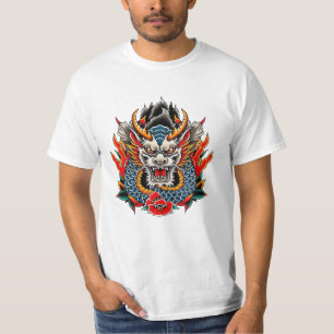 Camiseta Ventilador de fantasia de jogos épicos da tatuagem